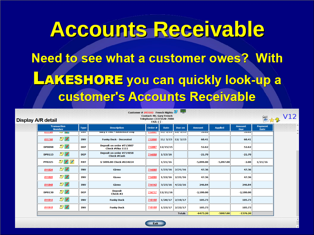 slide accounts receibable